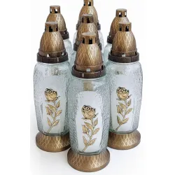 ZNICZ RÓŻA - 068 ( 1 opakowanie 7 szt. )